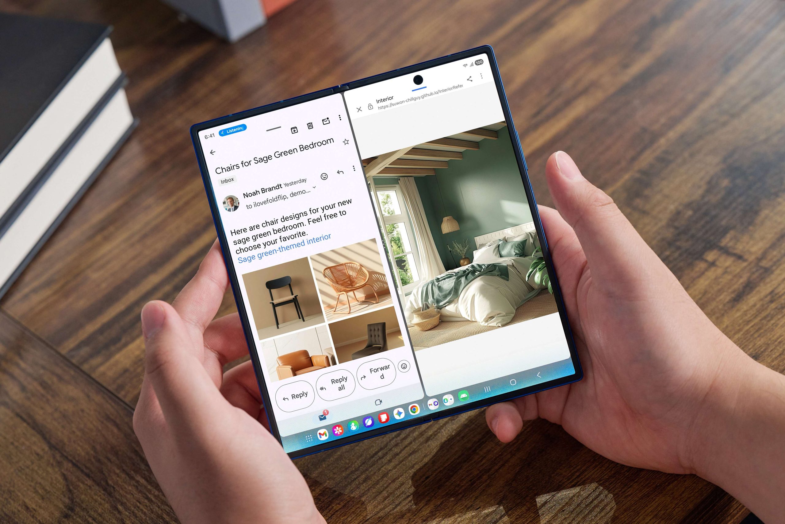 Con el nuevo Galaxy Z Fold7 podrás llevar tu biblioteca a cualquier lugar