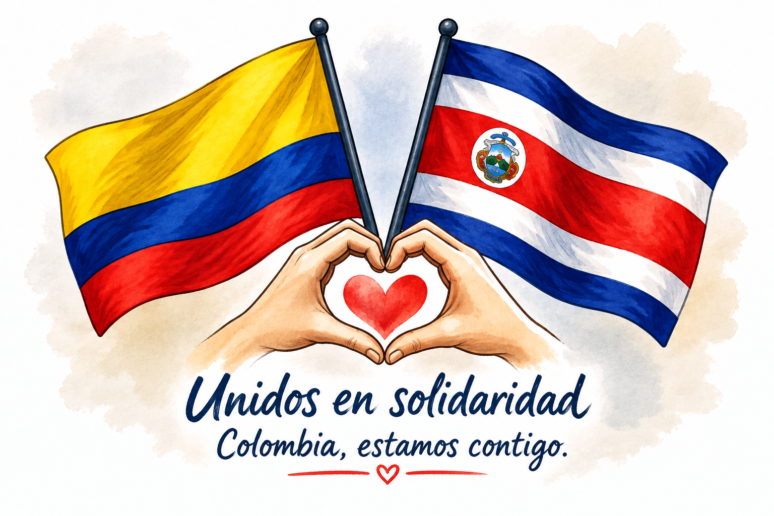 Consulado de Costa Rica en Colombia informa sobre situación de costarricenses tras sismo
