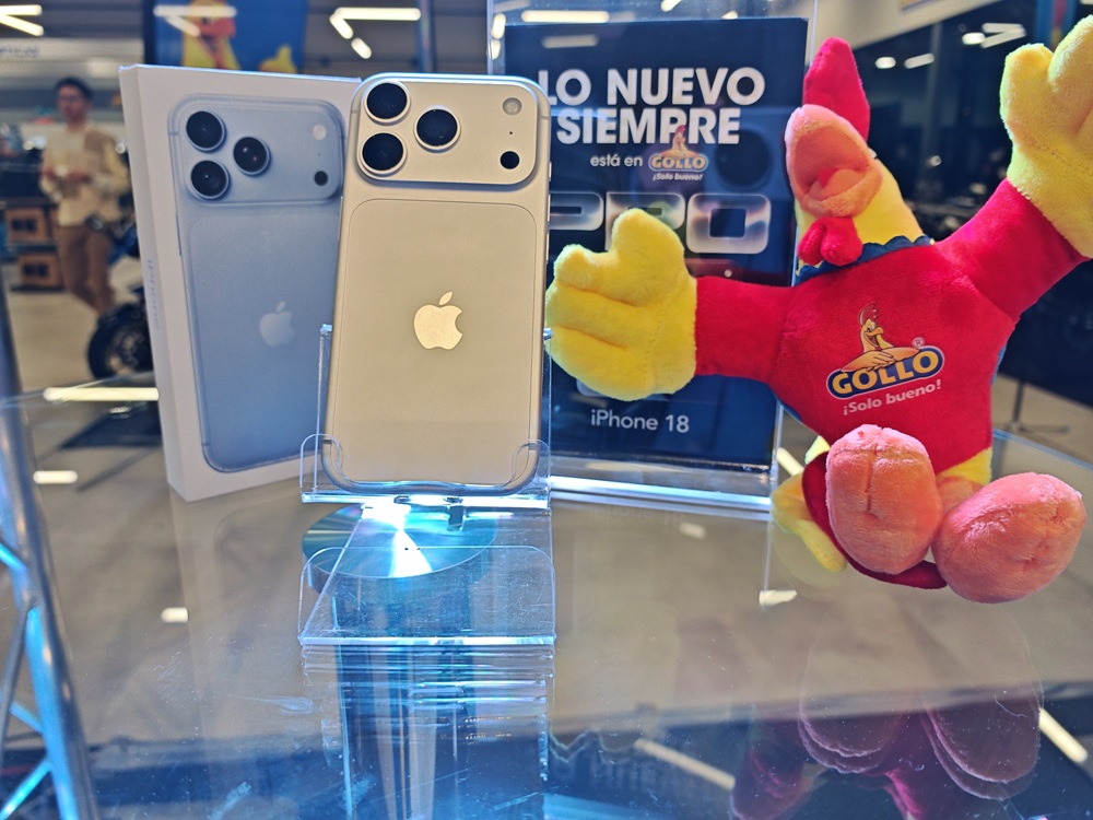 Gollo ya cuenta con las primeras unidades del iPhone 18 en Costa Rica y adelanta entregas de preventa