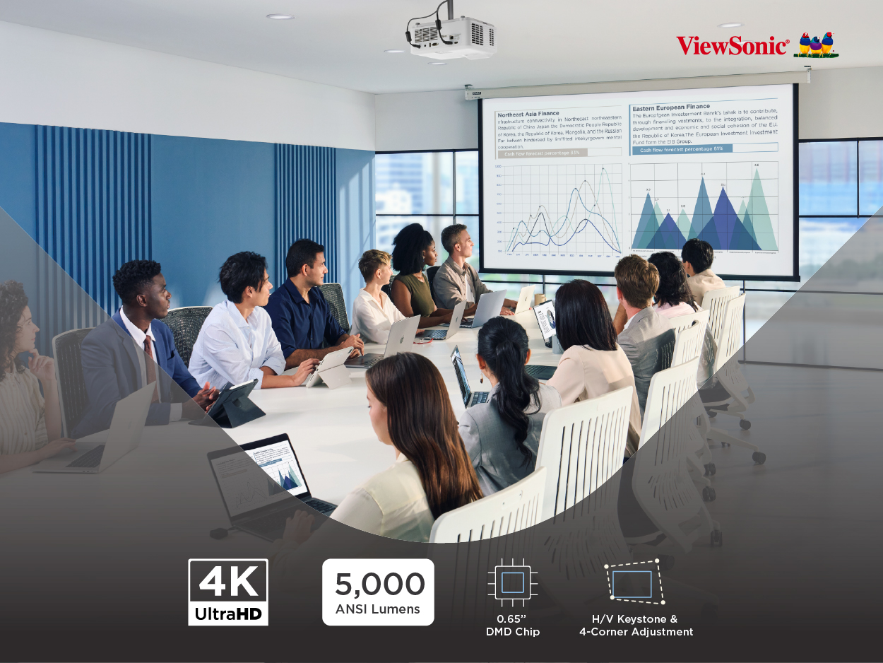ViewSonic presenta el LS740-4K, su más reciente proyector láser de alto rendimiento y mantenimiento reducido