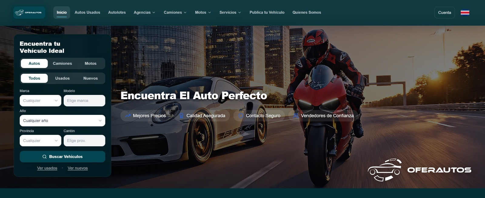 Oferautos nace en Costa Rica como herramienta aliada para impulsar la venta de vehículos y prepara su expansión por Centroamérica